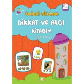 +4 Yaş Evdeki Okulum Dikkat ve Algı Kitabım - Kukla Yayınları