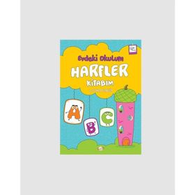 +4 Yaş Evdeki Okulum Harfler Kitabım - Kukla Yayınları