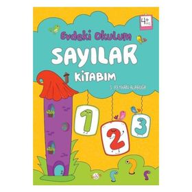 +4 Yaş Evdeki Okulum Sayılar Kitabım - Kukla Yayınları