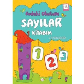 +4 Yaş Evdeki Okulum Sayılar Kitabım - Kukla Yayınları
