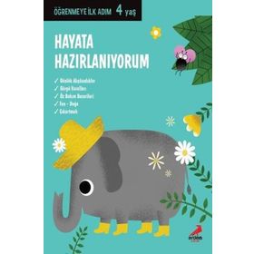 4 Yaş Hayata Hazırlanıyorum Okul Öncesi Kitap Erdem Yayınları