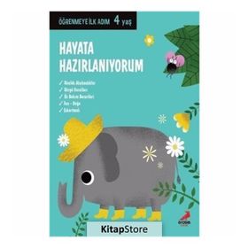 4 Yaş Hayata Hazırlanıyorum Okul Öncesi Kitap Erdem Yayınları