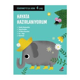 4 Yaş Hayata Hazırlanıyorum Okul Öncesi Kitap Erdem Yayınları