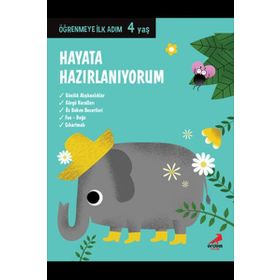 4 Yaş Hayata Hazırlanıyorum Okul Öncesi Kitap Erdem Yayınları