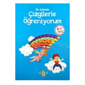 +4 Yaş İlk Adımda Çizgilerle Öğreniyorum - Meşe İlk Akademi