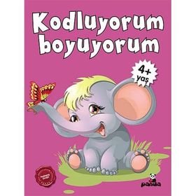 4+ Yaş Kodluyorum Boyuyorum - Afife Çoruk - Beyaz Panda Yayınları