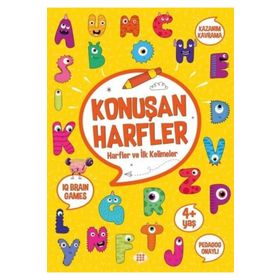 4+ Yaş Konuşan Harfler - Dokuz Yayınları