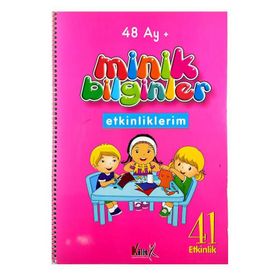 +4 Yaş Minik Bilginler Etkinlik Kitabı Kilit Yayınları
