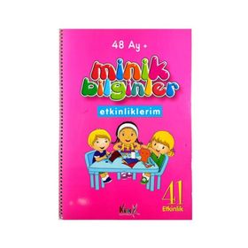 +4 Yaş Minik Bilginler Etkinlik Kitabı Kilit Yayınları