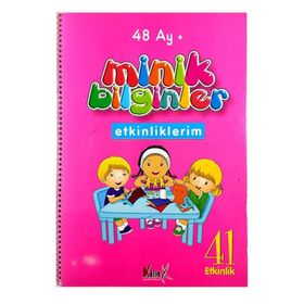 +4 Yaş Minik Bilginler Etkinlik Kitabı Kilit Yayınları