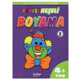 +4 Yaş Renkli Neşeli Boyama 2 Pinokyo Yayınları