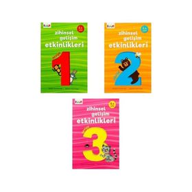+4 Yaş Zihinsel Gelişim Etkinlikleri 3’lü - Eolo Yayınları