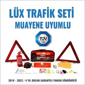 4 Yıl Tüv Türk Muayene Uyumlu Lüx Oto Trafik Seti
