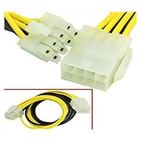 40 cm 8 Pin Anakart Işlemci Güç Uzatma Kablosu Uzatma