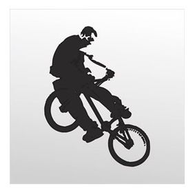 40 cm Bisiklet Folyo Sticker