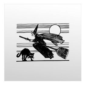 40 cm Cadı Folyo Sticker