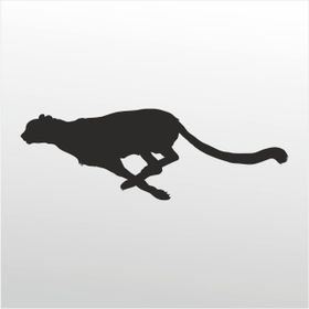 40 cm Çita Folyo Sticker