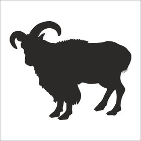 40 cm Dağ Keçisi Folyo Sticker
