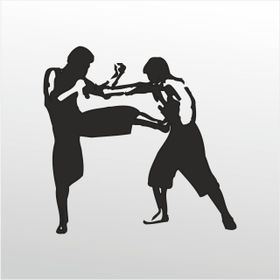 40 cm Dövüş Folyo Sticker