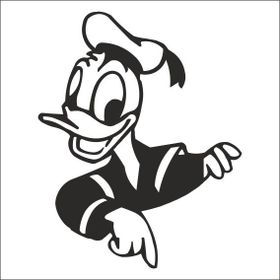 40 cm Duck Folyo Sticker
