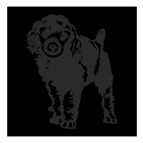 40 cm Yavru Köpek Folyo Sticker