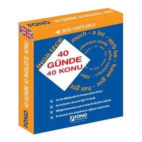 40 Günde 40 İngilizce Konu - Fono Yayınları