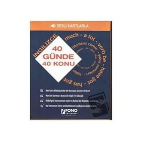 40 Günde 40 İngilizce Konu - Fono Yayınları