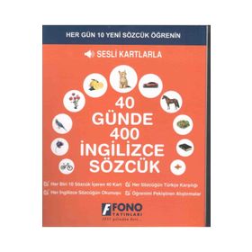 40 Günde 400 İngilizce Sözcük - Fono Yayınları