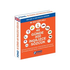 40 Günde 400 İngilizce Sözcük - Fono Yayınları