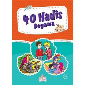 40 Hadis Boyama Kitabı Hayrünnisa Şen Nesil Çocuk