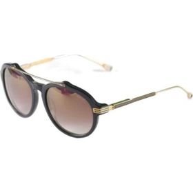 40 Million Ahat 55 Siyah Oval Unisex Güneş Gözlüğü