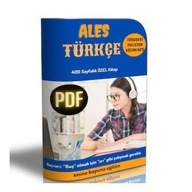 400 Sayfalık Pdf Ales Türkçe Hazırlık Kitabı-Enine Boyuna Eğitim