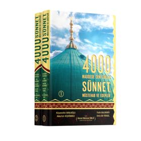 4000 Sünnet, Müstehab Ve Edepler - 2 Cilt Takım - Kolektif