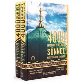 4000 Sünnet, Müstehab Ve Edepler - 2 Cilt Takım - Kolektif
