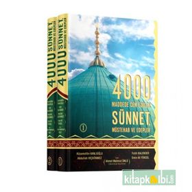 4000 Sünnet, Müstehab Ve Edepler - 2 Cilt Takım - Kolektif