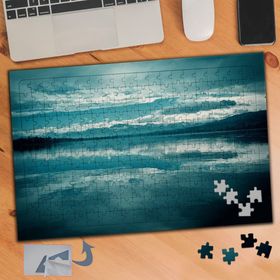 401 Bütünleşmiş Deniz Ve Gökyüzü 240 Parça Puzzle Yapboz Tablo