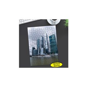 403215 İş Merkezi Gökdelenler Mimari 240 Parça Puzzle Yapboz