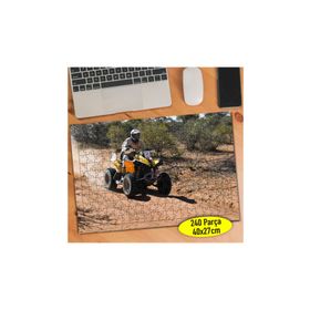 4035397 Zorlu Parkurda ATV ile Safari 240 Parça Puzzle Yapboz