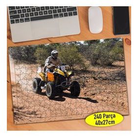 4035397 Zorlu Parkurda ATV ile Safari 240 Parça Puzzle Yapboz