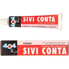 404 13.00x2.50x1.50 cm Kırmızı Sıvı Conta