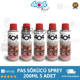 404 200 ml 5 Adet Pas Sökücü Spreyi