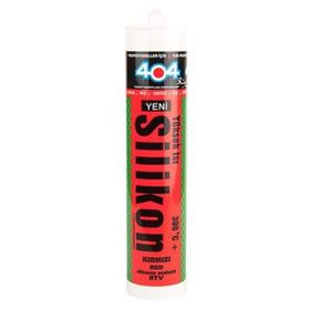 404 310 ml Kırmızı Isıya Dayanıklı Silikon