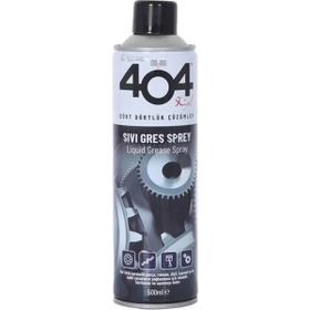 404 500 ml Zincir Yağlayıcı Sıvı Gres Yağ Spreyi