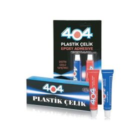 404 Epoxy 16 gr Şeffaf Plastik Çelik Yapıştırıcı