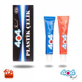 404 Epoxy 16 gr Şeffaf Plastik Çelik Yapıştırıcı