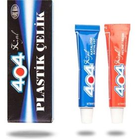 404 Epoxy 16 gr Şeffaf Plastik Çelik Yapıştırıcı