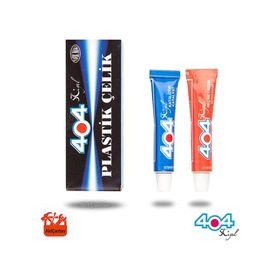 404 Epoxy 16 gr Şeffaf Plastik Çelik Yapıştırıcı