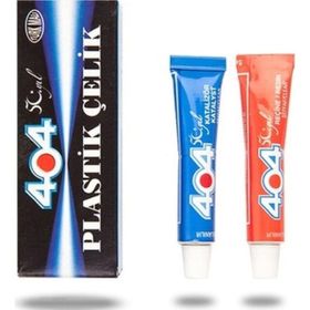 404 Epoxy 16 gr Şeffaf Plastik Çelik Yapıştırıcı