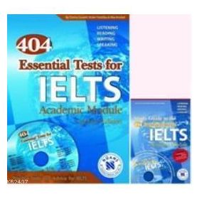 404 ESSENTIAL TESTS FOR IELTS WITH MP3 CD AND CD-ROM - KOLEKTIF