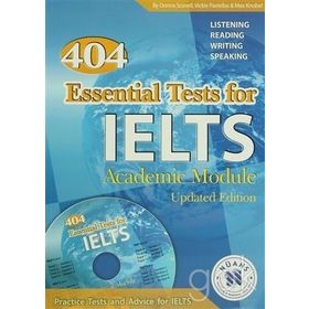 404 ESSENTIAL TESTS FOR IELTS WITH MP3 CD - KOLEKTIF